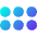Reorder Dots Horizontal Icon from Core Gradient Set