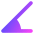 Rotate Angle 45 Icon from Core Gradient Set