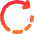 Rotate Right Dash 1 Icon from Core Gradient Set