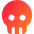 Skull 1 Icon from Core Gradient Set