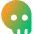 Skull 2 Icon from Core Gradient Set