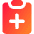 Clipboard Add Icon from Core Gradient Set