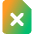 File Delete Icon from Core Gradient Set