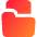 File Folder Icon from Core Gradient Set