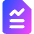 File Report Icon from Core Gradient Set