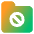 Folder Block Icon from Core Gradient Set