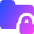 Folder Lock Icon from Core Gradient Set
