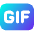 Gif Format Icon from Core Gradient Set
