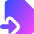 Move File Icon from Core Gradient Set