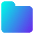 New Folder Icon from Core Gradient Set
