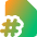 Page Number Icon from Core Gradient Set