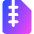 Zip File Icon from Core Gradient Set