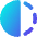 Flip Horizontal Circle 1 Icon from Core Gradient Set