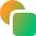 Circle And Square Shape Icon from Core Gradient Set