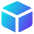 Cube Shape 1 Icon from Core Gradient Set