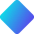 Diamond Shape Icon from Core Gradient Set