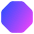 Polygon Icon from Core Gradient Set