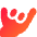 Call Me Hand Icon from Core Gradient Set