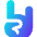 Rock And Roll Hand Icon from Core Gradient Set