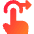 Swipe Right Icon from Core Gradient Set