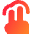 Two Finger Tap Icon from Core Gradient Set