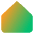 Home 1 Icon from Core Gradient Set