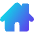 Home Chimney 1 Icon from Core Gradient Set