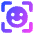 Face Scan 2 Icon from Core Gradient Set