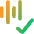 Voice Activation Check Validate Icon from Core Gradient Set
