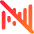Voice Disable Icon from Core Gradient Set