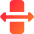 Slide Tool Icon from Core Gradient Set