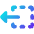 Track Select Left Tool Icon from Core Gradient Set