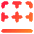 Border Bottom Icon from Core Gradient Set