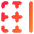 Border Right Icon from Core Gradient Set