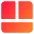 Layout Window 30 Icon from Core Gradient Set