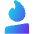 Candle Icon from Core Gradient Set