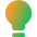 Lightbulb Icon from Core Gradient Set
