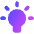 Lightbulb On Icon from Core Gradient Set