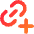 Link Chain Add Plus Icon from Core Gradient Set
