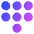 Dial Pad 1 Icon from Core Gradient Set