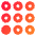 Dial Pad Bottom Left Icon from Core Gradient Set