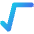 Square Root Sign Icon from Core Gradient Set