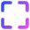 Fit Screen Icon from Core Gradient Set