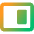 Tile Window Right Icon from Core Gradient Set