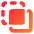 Pathfinder Square Crop Icon from Core Gradient Set