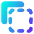 Pathfinder Square Minus Front 1 Icon from Core Gradient Set