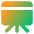 Projector Board Icon from Core Gradient Set