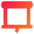 Projector Screen Icon from Core Gradient Set