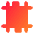 Color Registration Icon from Core Gradient Set