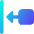 Move Left Icon from Core Gradient Set